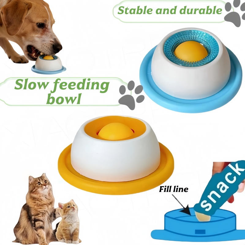 Dog Puzzle Feeder Toy - Cuenco de Alimentación Lenta para Mascotas,