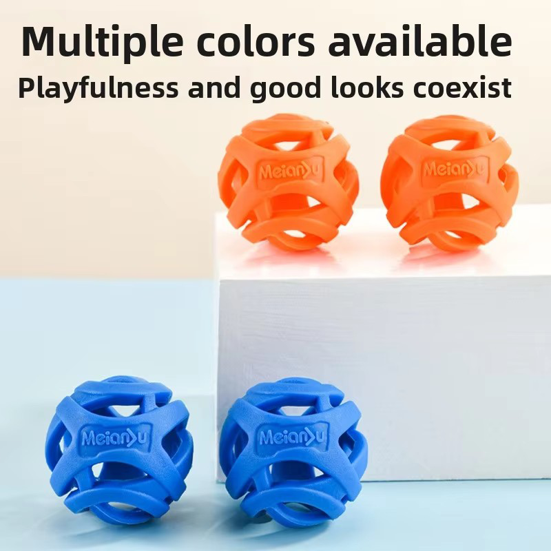 Indestructible Dog Chew Toy - Pelota flotante hueca duradera para perros,