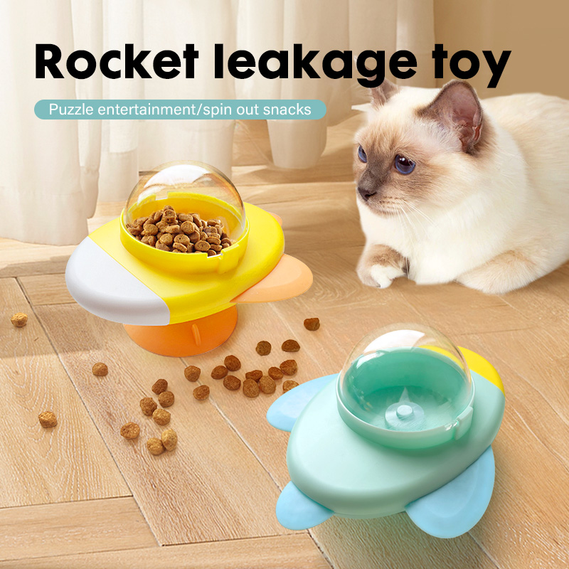 Dog Puzzle Feeder Toy - Juguetes Interactivos para Gatos, Juguete Giratorio