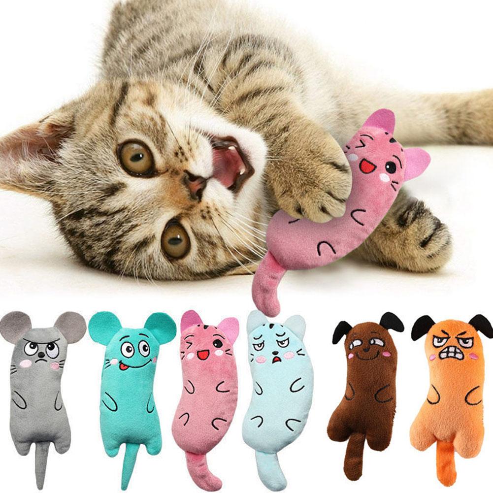 Catnip Interactive Plush Mouse - Juguetes de expresión de dibujos animados