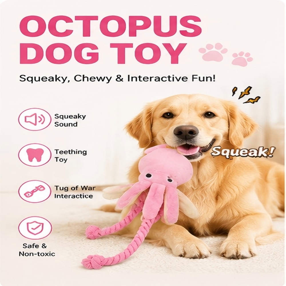 Dog Rope Toy Aggressive Chewers - Juguete Masticable para Perros en Forma