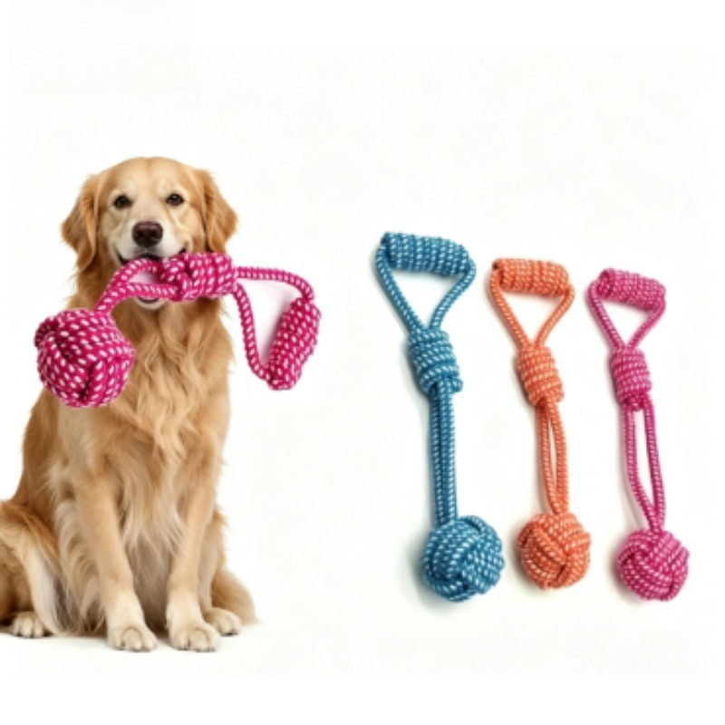 Dog Rope Toy Aggressive Chewers - 1 pieza de juguete de cuerda