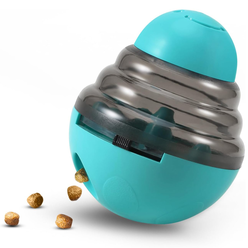Dog Puzzle Feeder Toy - Dispensador de comida interactivo para perros,
