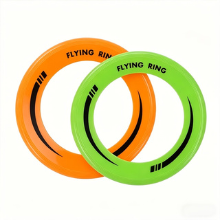 Flying Disc Dog Training Toy - 2 anillos voladores huecos de polipropileno,