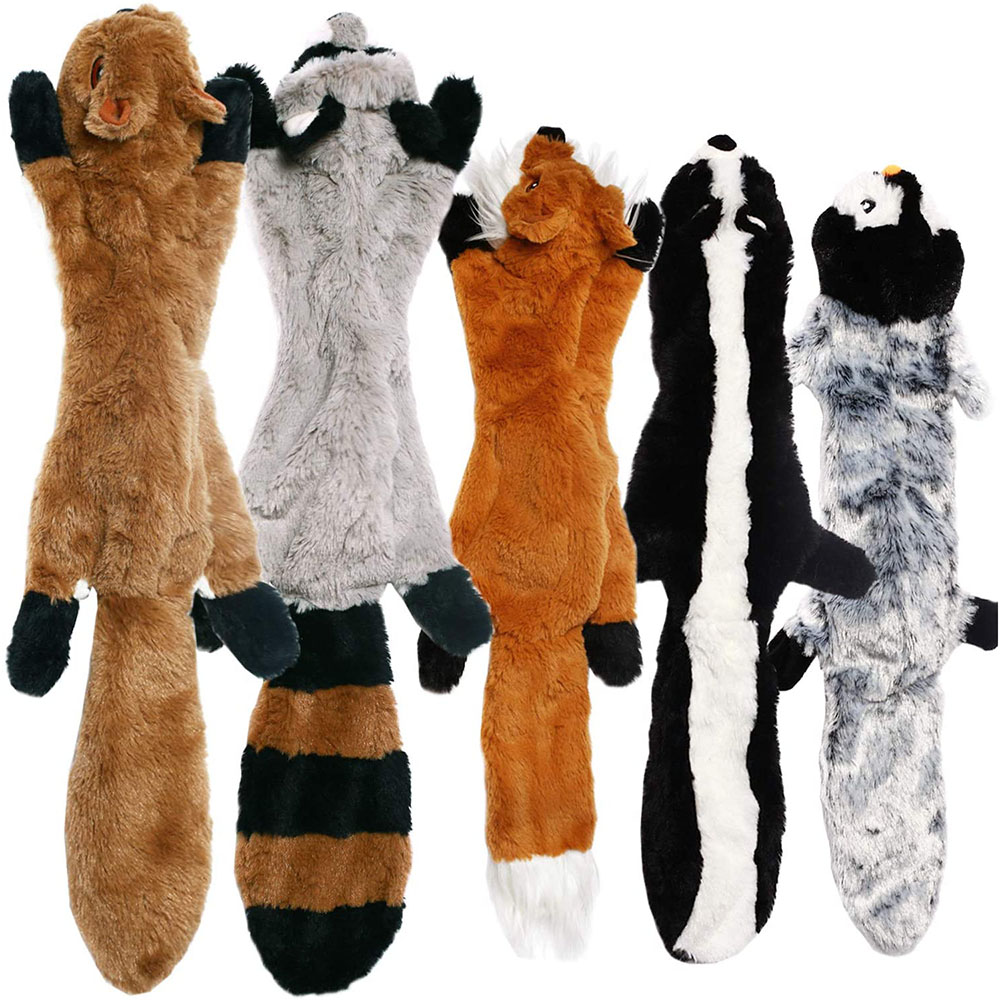 Indestructible Dog Chew Toy - Animal simulado divertido, juguete para perros