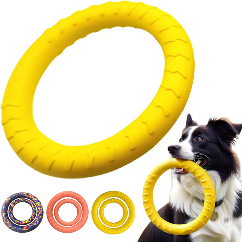 Flying Disc Dog Training Toy - Juguetes para perros, discos voladores para