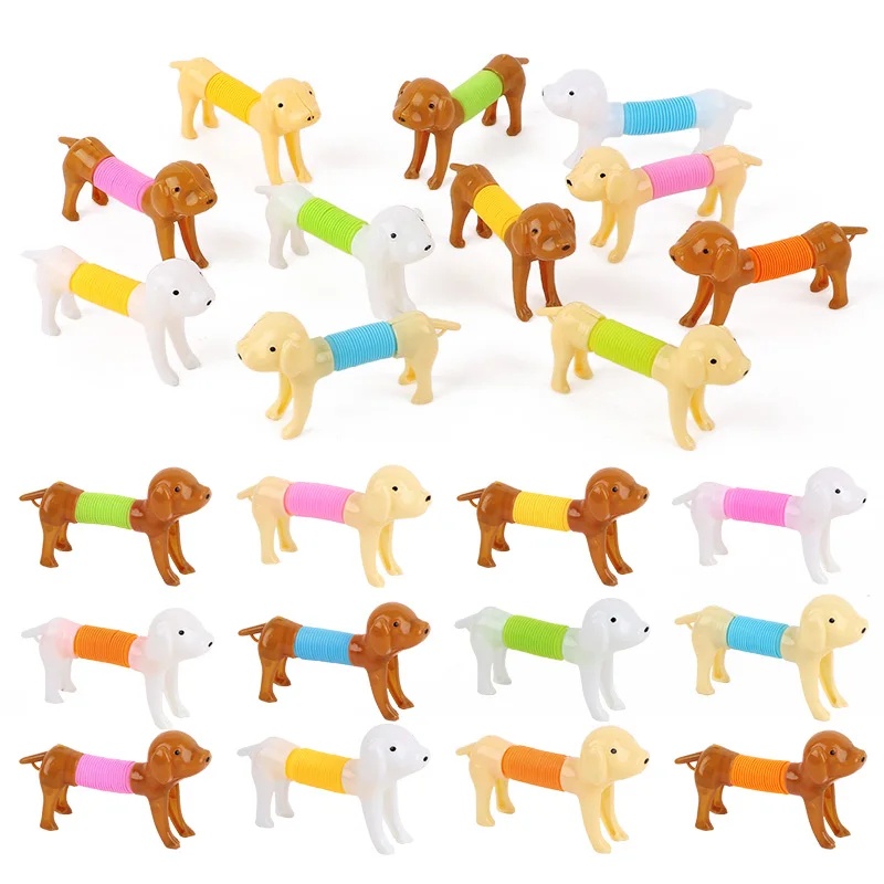Interactive Squeaky Plush Dog Toy - Juguete Duradero y Elástico para Perros,