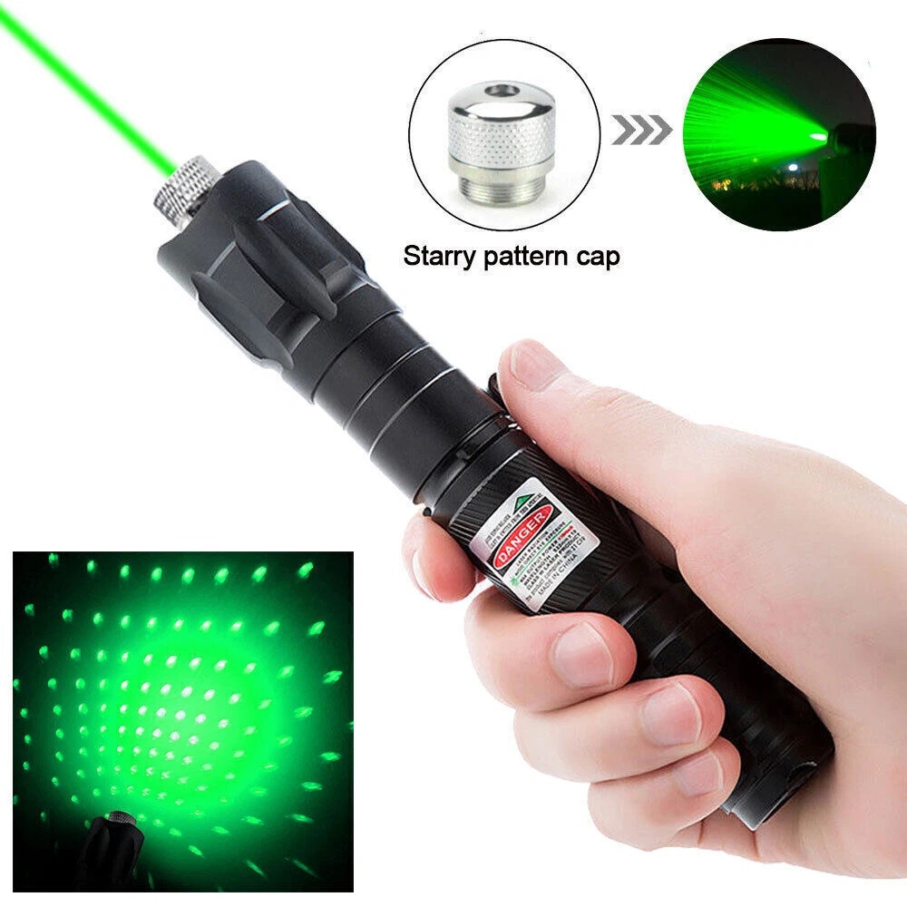 Laser Pointer Cat Toy Automatic - (Pilas no incluidas) Puntero Láser Verde