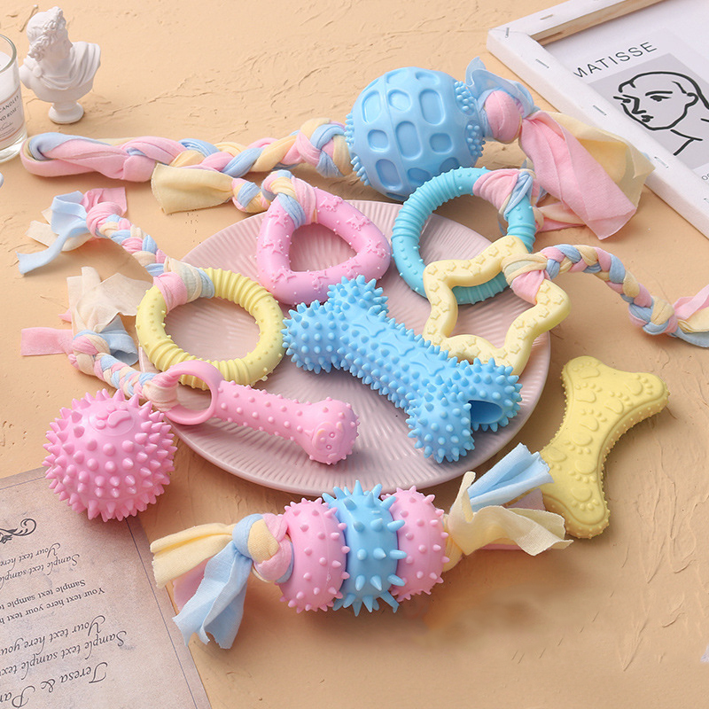 Indestructible Dog Chew Toy - Juguetes para perros pequeños, juguetes con