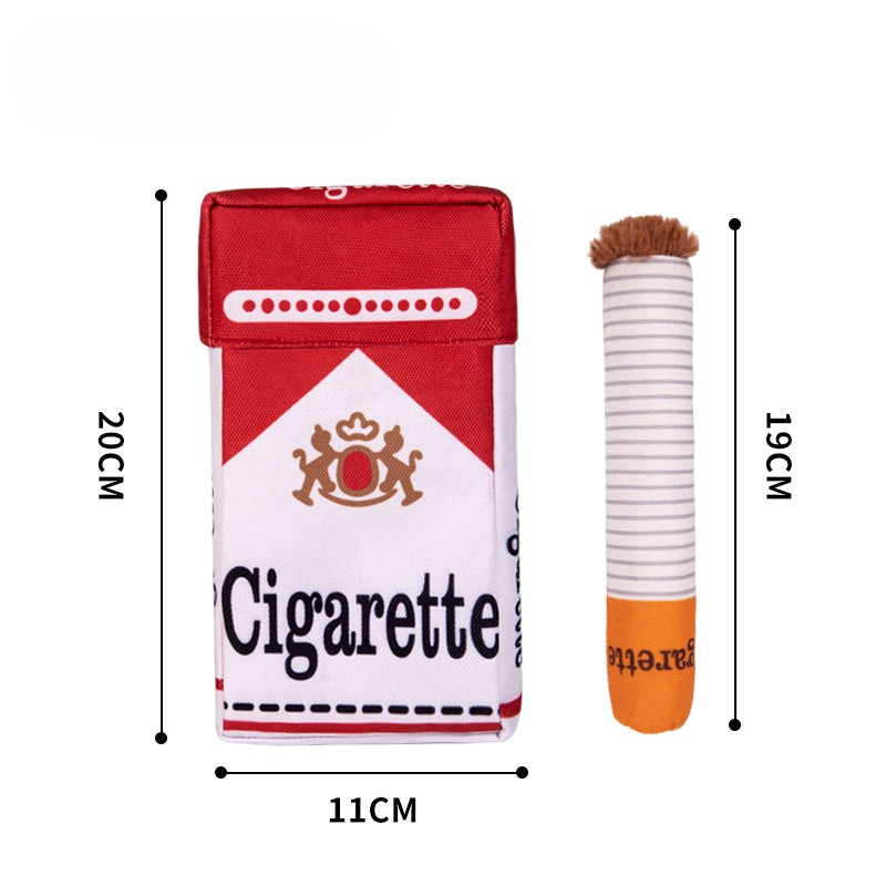 Cigarrillos de juguete para pe - Interactive Squeaky Plush Dog Toy reseña y precio