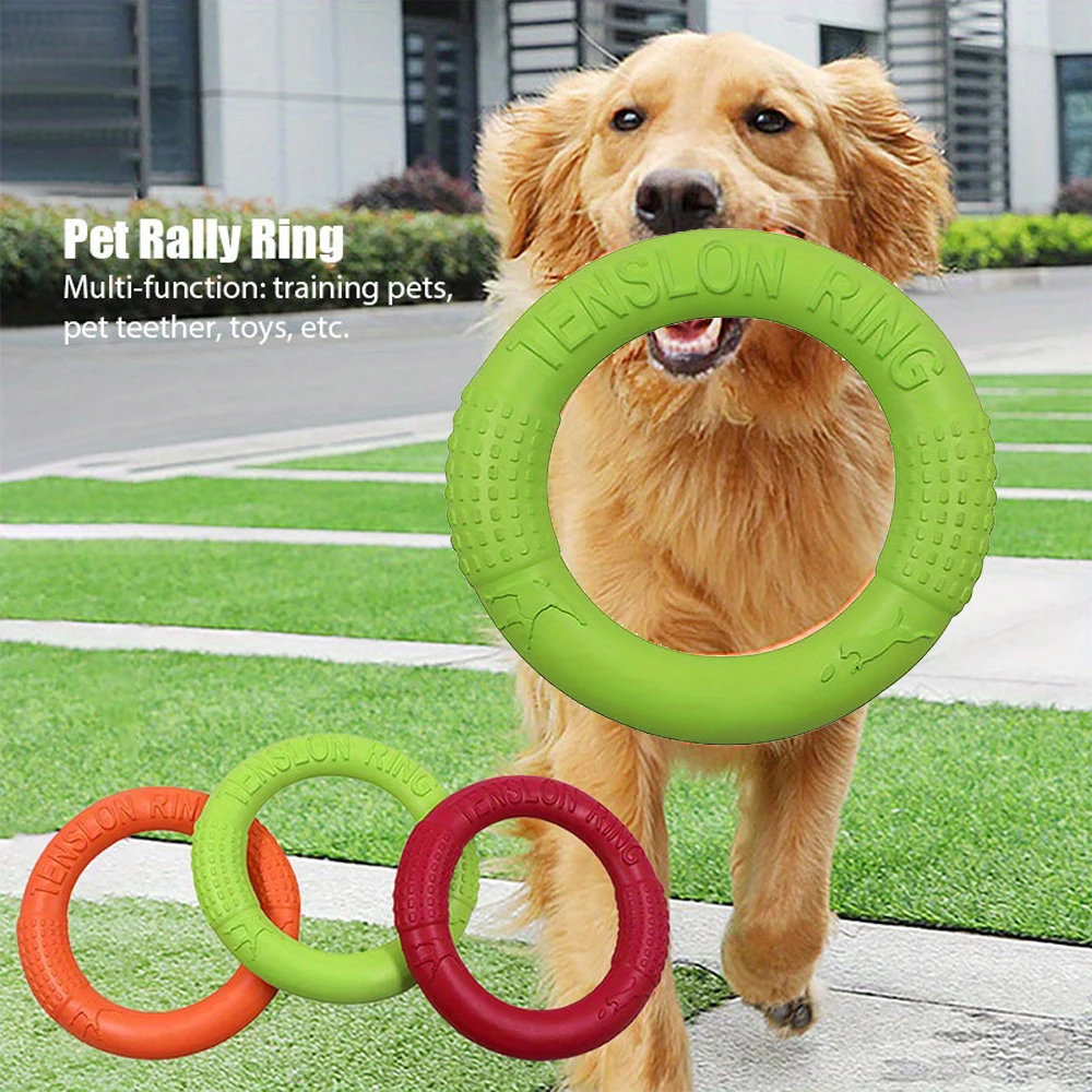 Juguetes de entrenamiento para - Flying Disc Dog Training Toy reseña y precio
