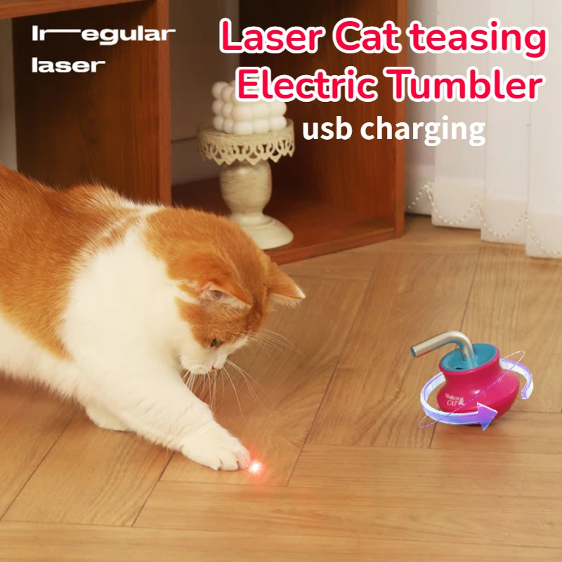 Juguete láser automático intel - Laser Pointer Cat Toy Automatic reseña y precio