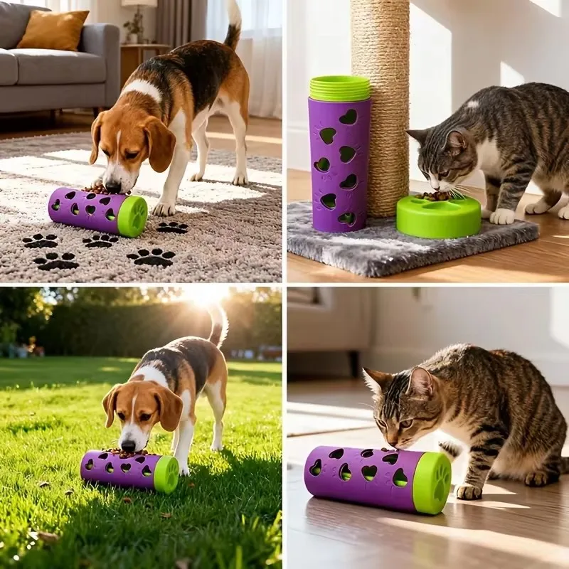 Juguete dispensador de golosin - Rubber Treat Dispensing Dog Toy reseña y precio