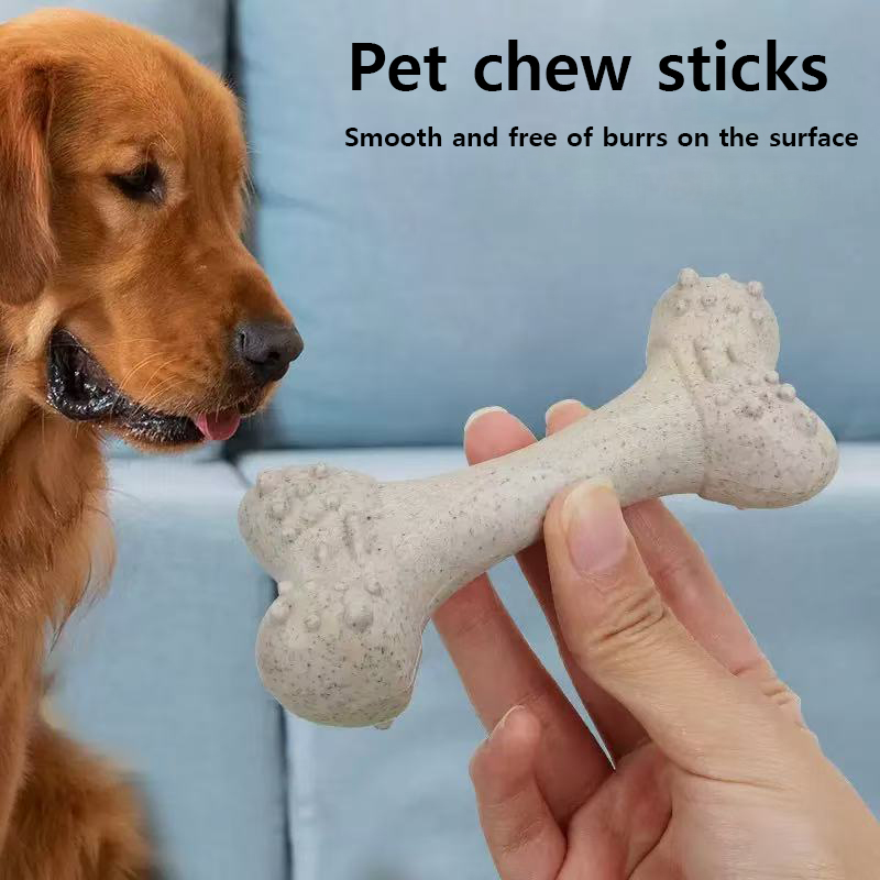 Juguetes para mascotas de 12 c - Teeth Cleaning Dog Chew Bone reseña y precio