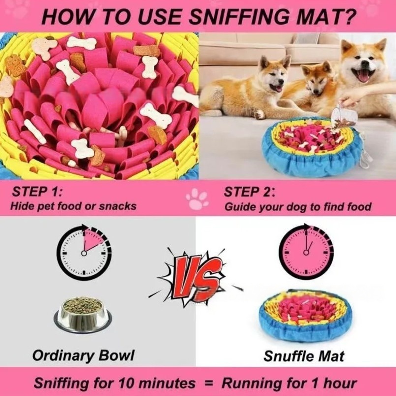 Nueva almohadilla para olfatea - Snuffle Mat For Dogs reseña y precio