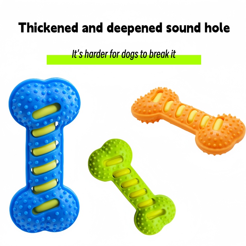 Juguete Masticable de Goma par - Teeth Cleaning Dog Chew Bone reseña y precio