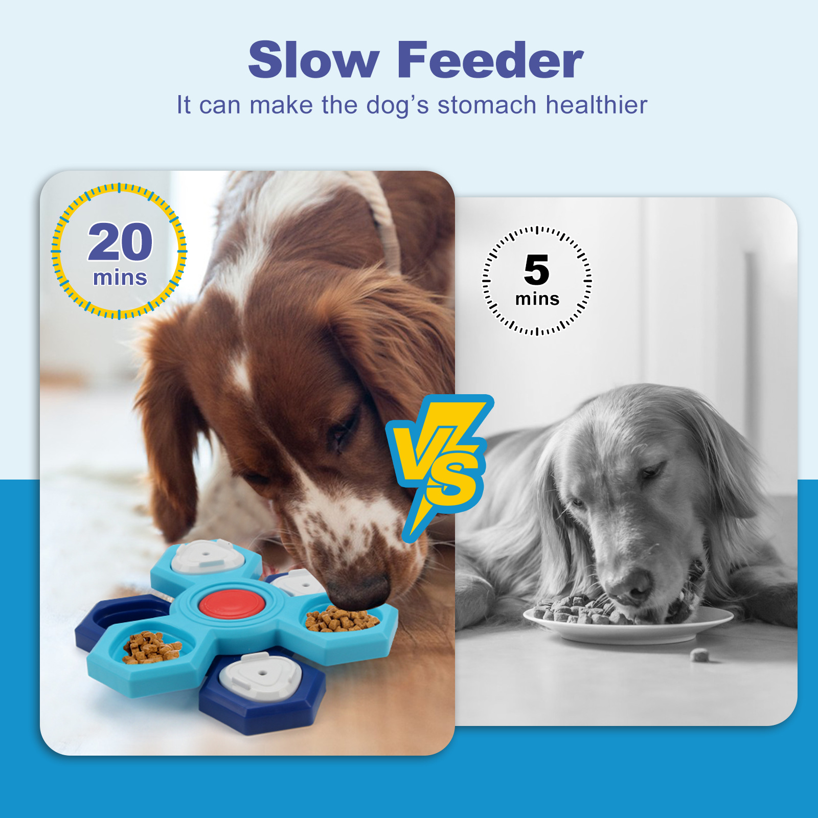 Juguetes de entrenamiento para - Dog Puzzle Feeder Toy reseña y precio