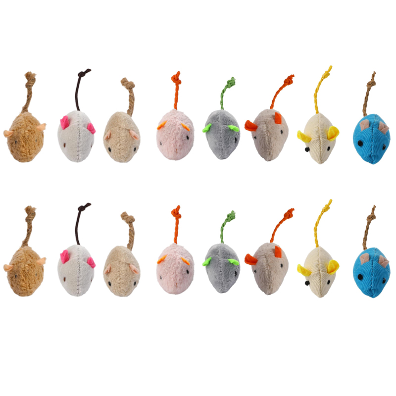 16 Uds. De juguetes interactiv - Catnip Interactive Plush Mouse reseña y precio