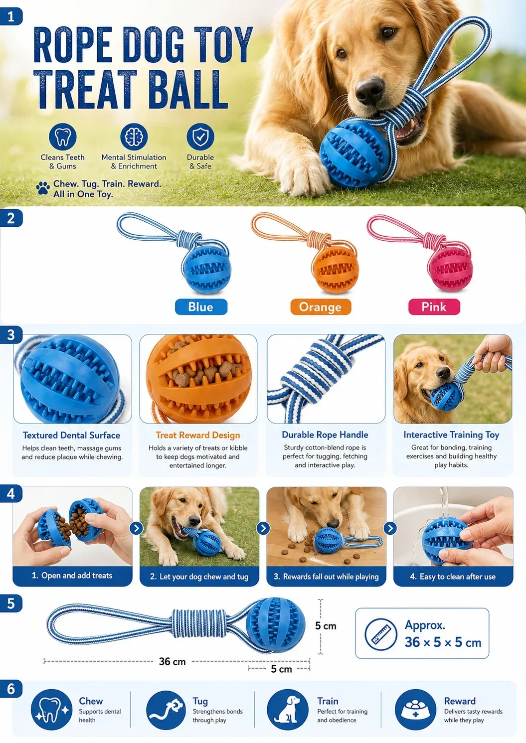 Juguete de Goma para Perros co - Rubber Treat Dispensing Dog Toy reseña y precio