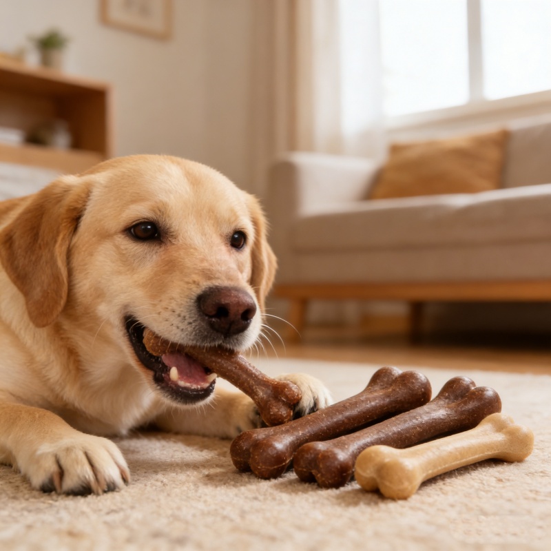 Juguete Masticable Duradero pa - Teeth Cleaning Dog Chew Bone reseña y precio