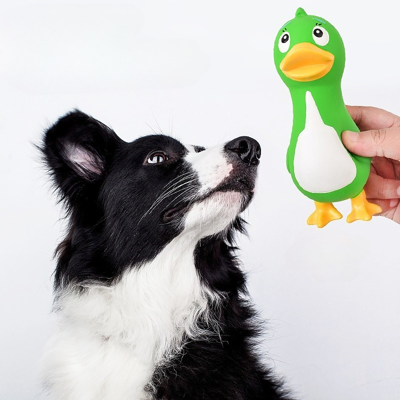 Juguete para perros de látex c - Interactive Squeaky Plush Dog Toy reseña y precio