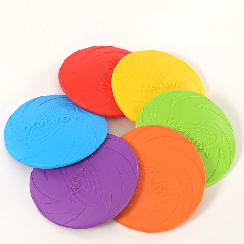 Juguete interactivo de silicon - Flying Disc Dog Training Toy reseña y precio