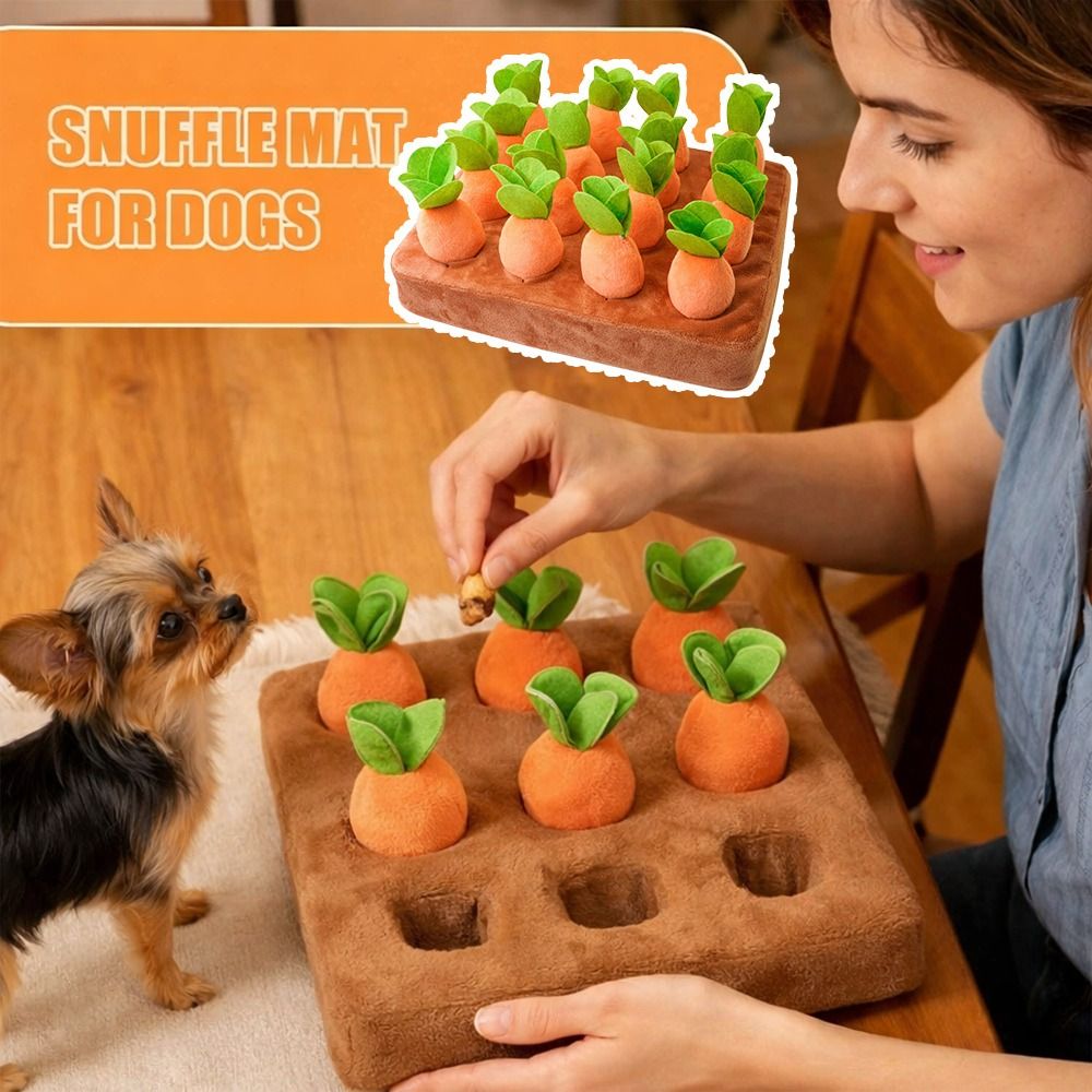 Alfombrilla olfativa de zanaho - Snuffle Mat For Dogs reseña y precio