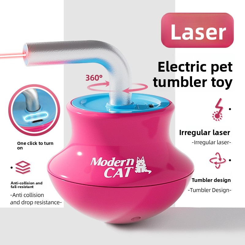 Juguetes automáticos para gato - Laser Pointer Cat Toy Automatic reseña y precio