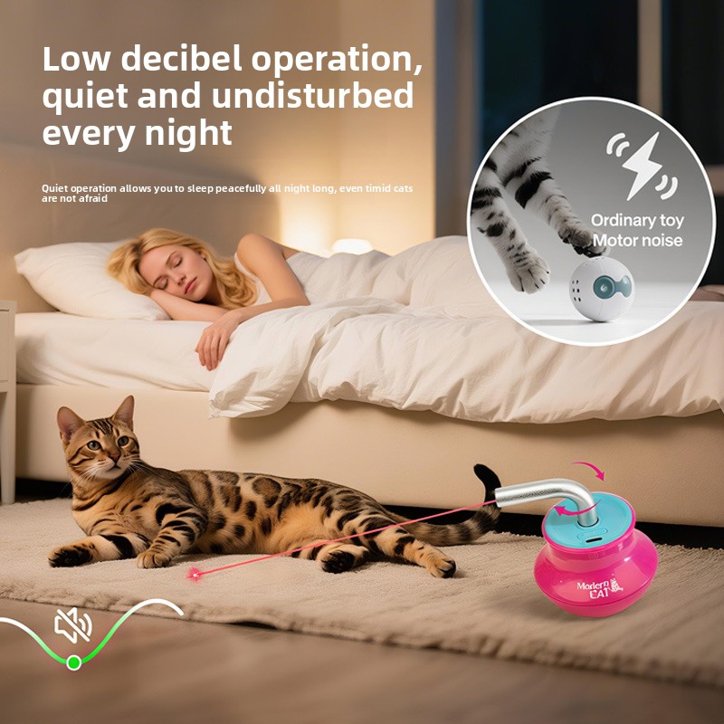 Juguetes automáticos para gato - Laser Pointer Cat Toy Automatic reseña y precio