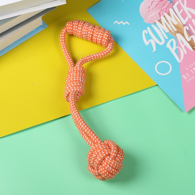 1 pieza de juguete de cuerda p - Dog Rope Toy Aggressive Chewers reseña y precio