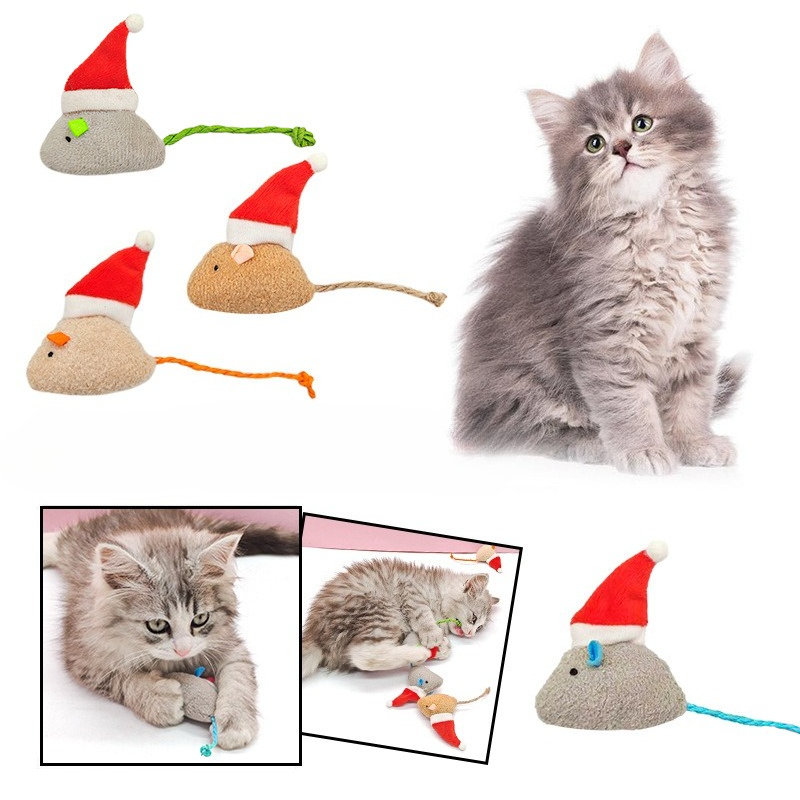 Juguete para masticar con empu - Catnip Interactive Plush Mouse reseña y precio