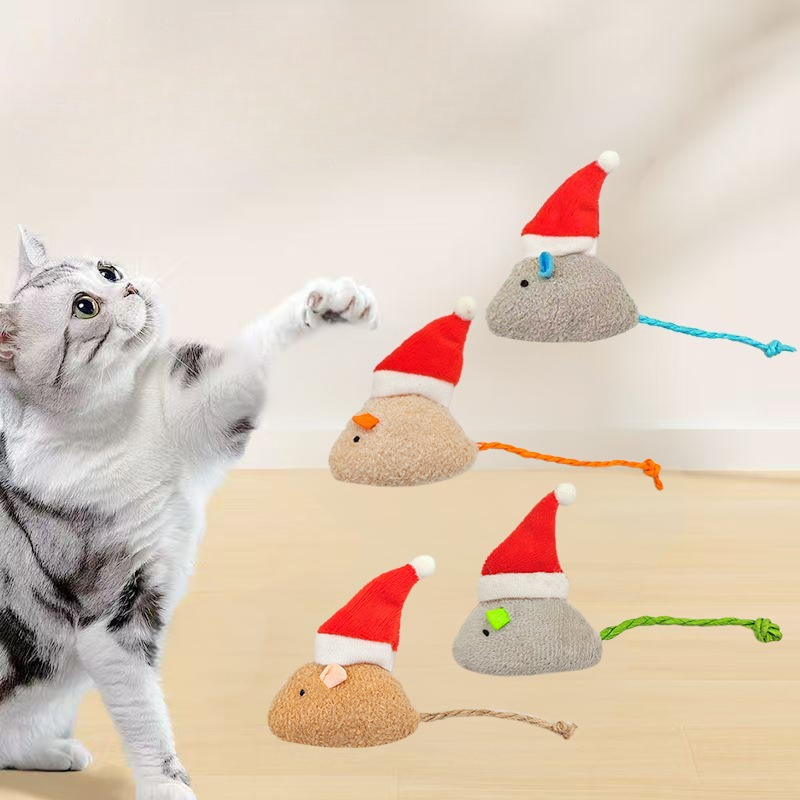Juguete para masticar con empu - Catnip Interactive Plush Mouse reseña y precio