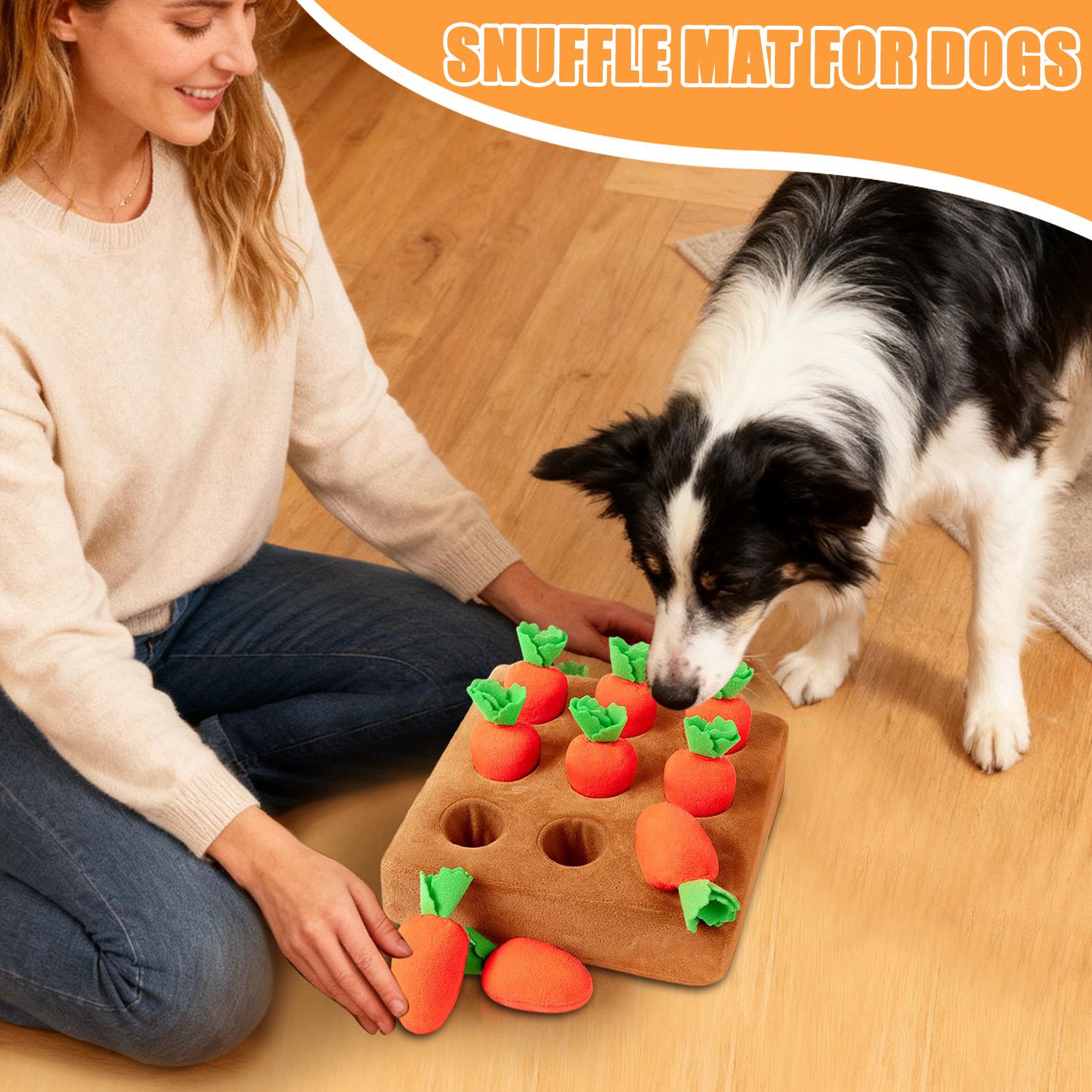 Juguetes interactivos de zanah - Snuffle Mat For Dogs reseña y precio
