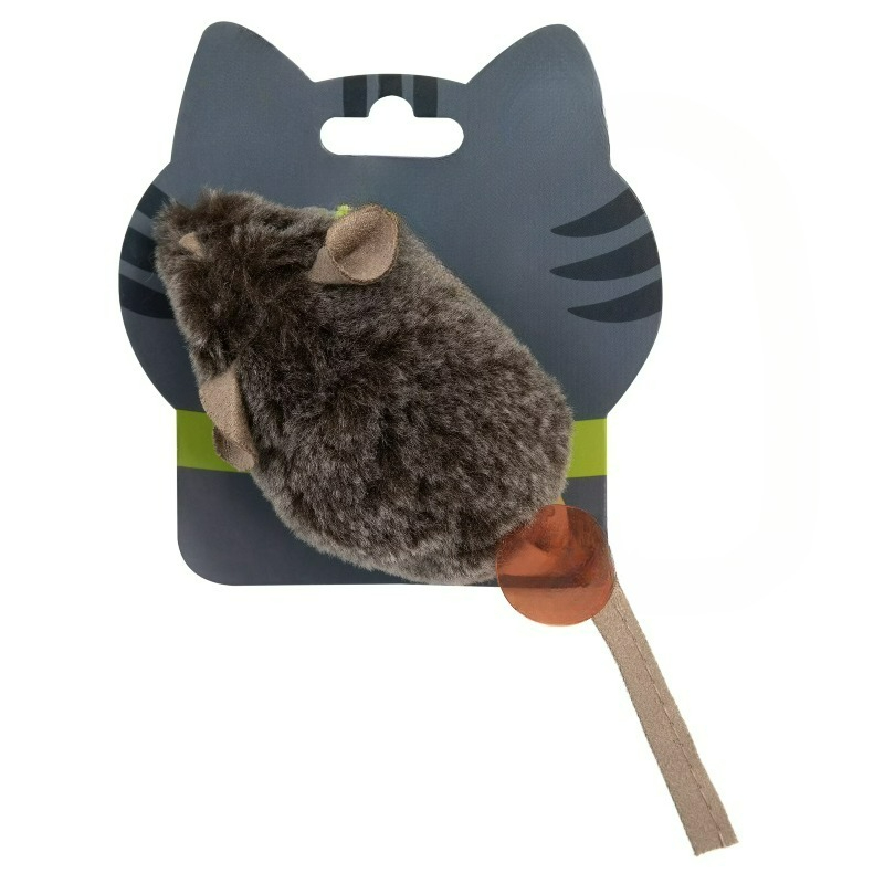 Juguete interactivo de peluche - Catnip Interactive Plush Mouse reseña y precio