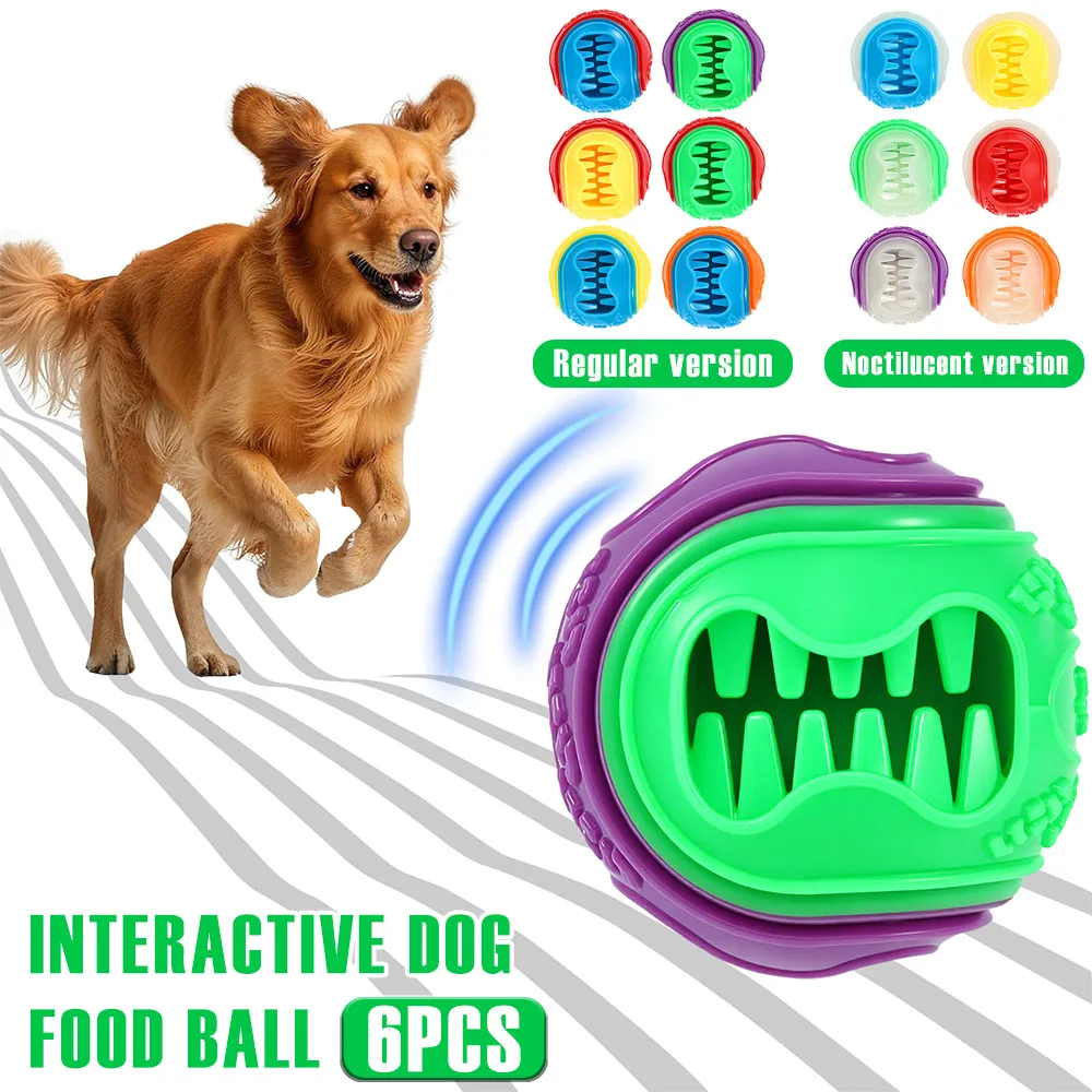 6 Piezas de Juguetes Interacti - Rubber Treat Dispensing Dog Toy reseña y precio