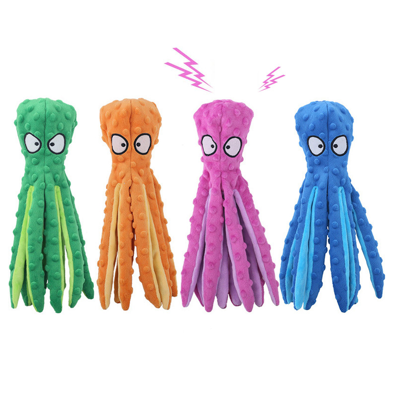 Juguete de peluche para perro, - Interactive Squeaky Plush Dog Toy reseña y precio