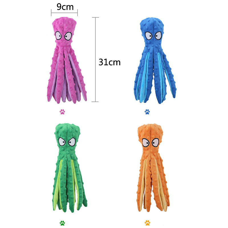 Juguete de peluche para perro, - Interactive Squeaky Plush Dog Toy reseña y precio