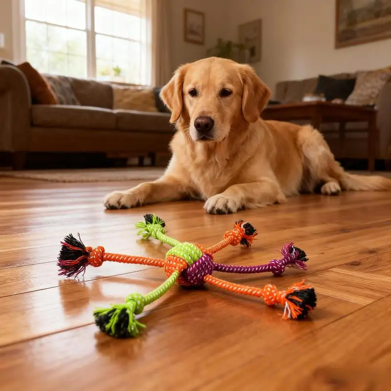 Juguete Masticable Resistente  - Dog Rope Toy Aggressive Chewers reseña y precio