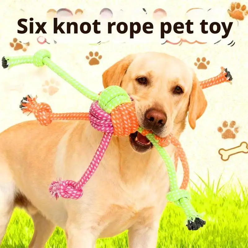 Juguete Masticable Resistente  - Dog Rope Toy Aggressive Chewers reseña y precio