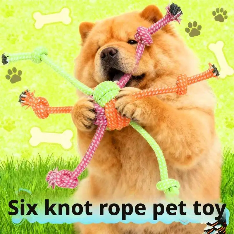 Juguete Masticable Resistente  - Dog Rope Toy Aggressive Chewers reseña y precio