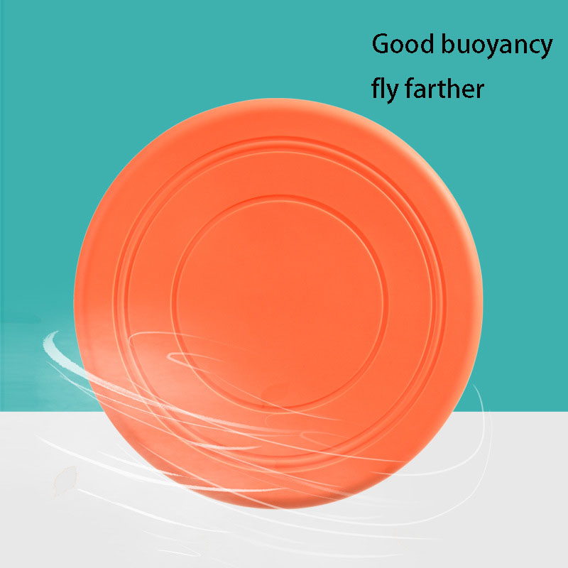 Platillo volador de silicona d - Flying Disc Dog Training Toy reseña y precio