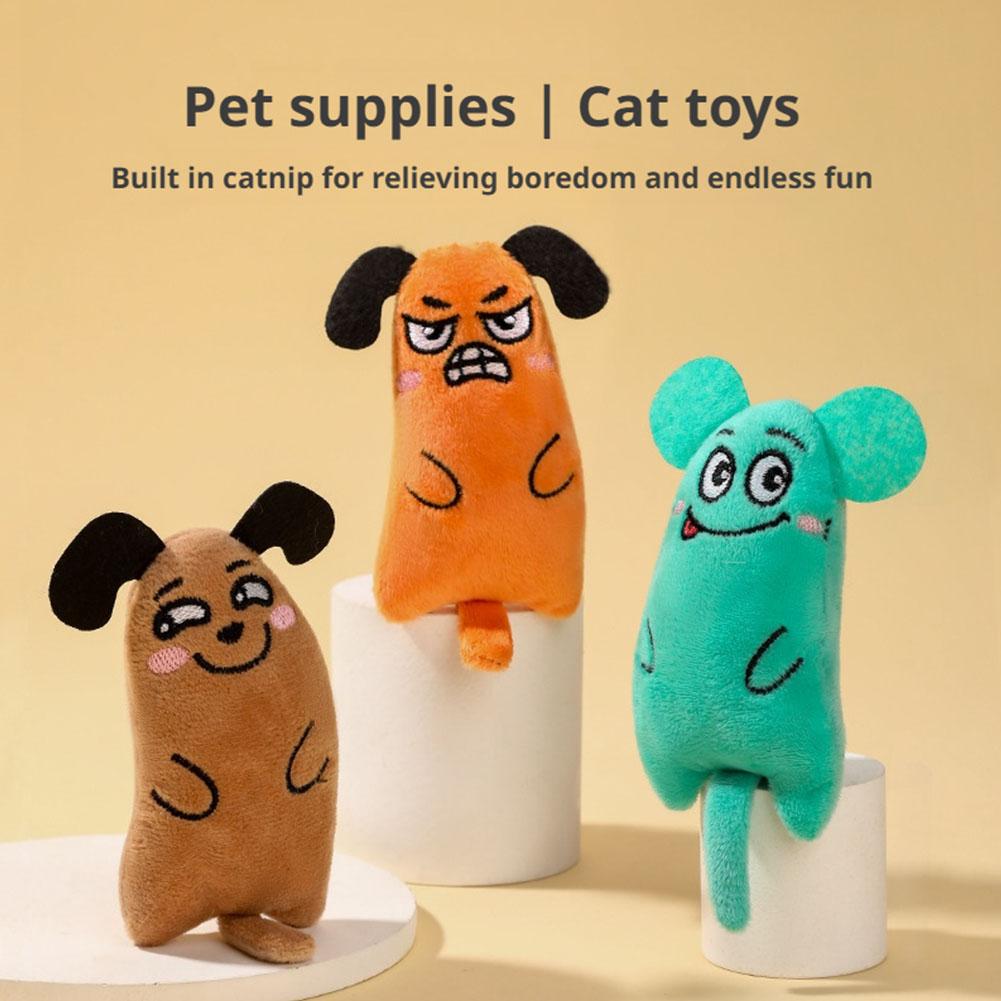 Juguetes de expresión de dibuj - Catnip Interactive Plush Mouse reseña y precio