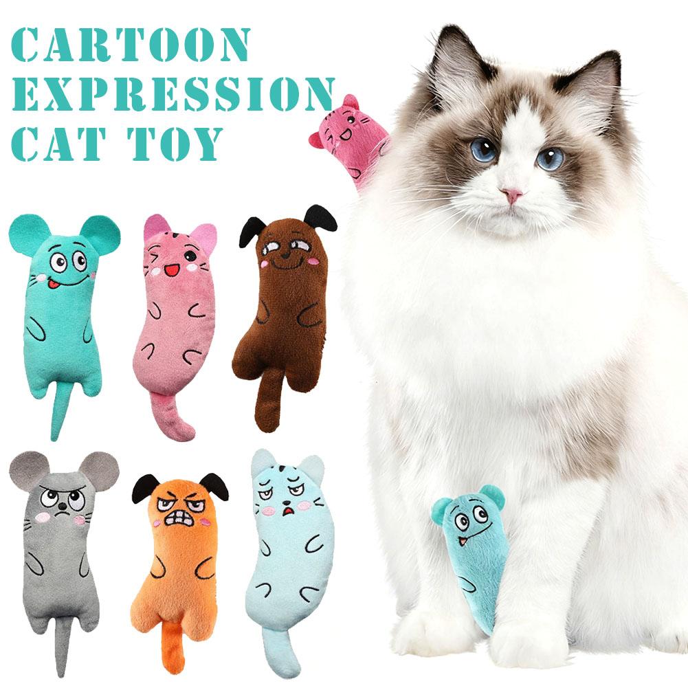Juguetes de expresión de dibuj - Catnip Interactive Plush Mouse reseña y precio