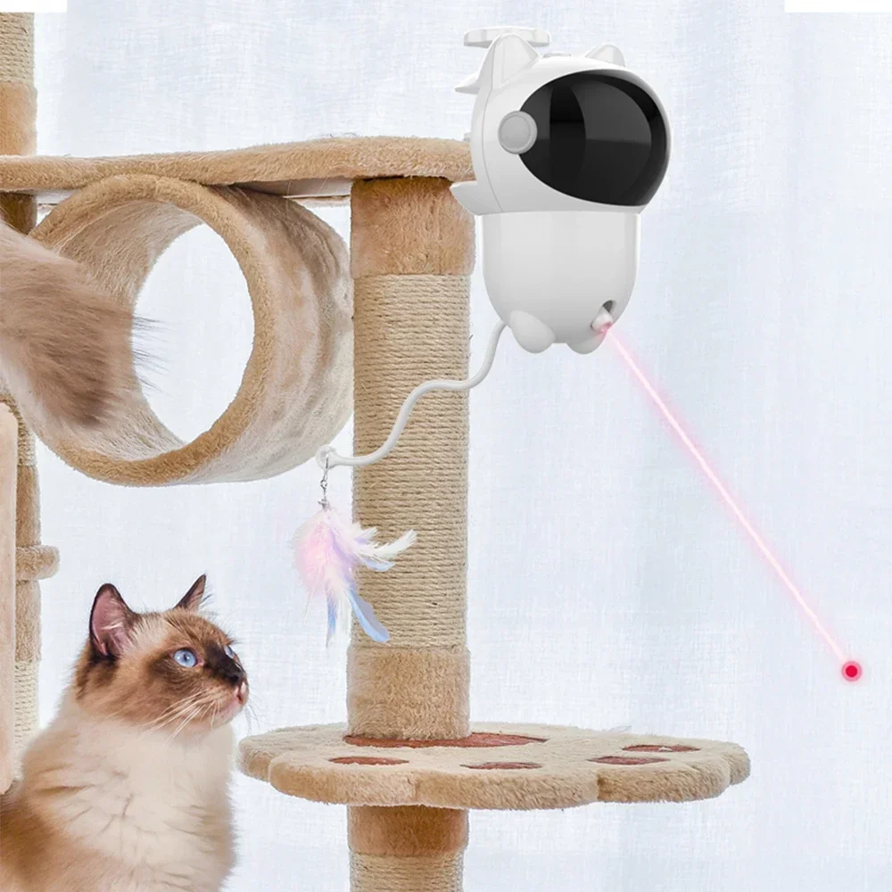 Juguete Láser Interactivo para - Laser Pointer Cat Toy Automatic reseña y precio
