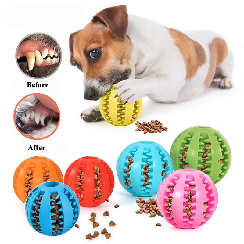 Pelota de Goma de Silicona Int - Dog Puzzle Feeder Toy reseña y precio