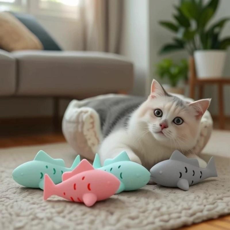 Juguete interactivo para gatos - Rubber Treat Dispensing Dog Toy reseña y precio