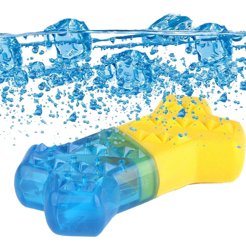 Juguete Refrigerante para Perr - Teeth Cleaning Dog Chew Bone reseña y precio