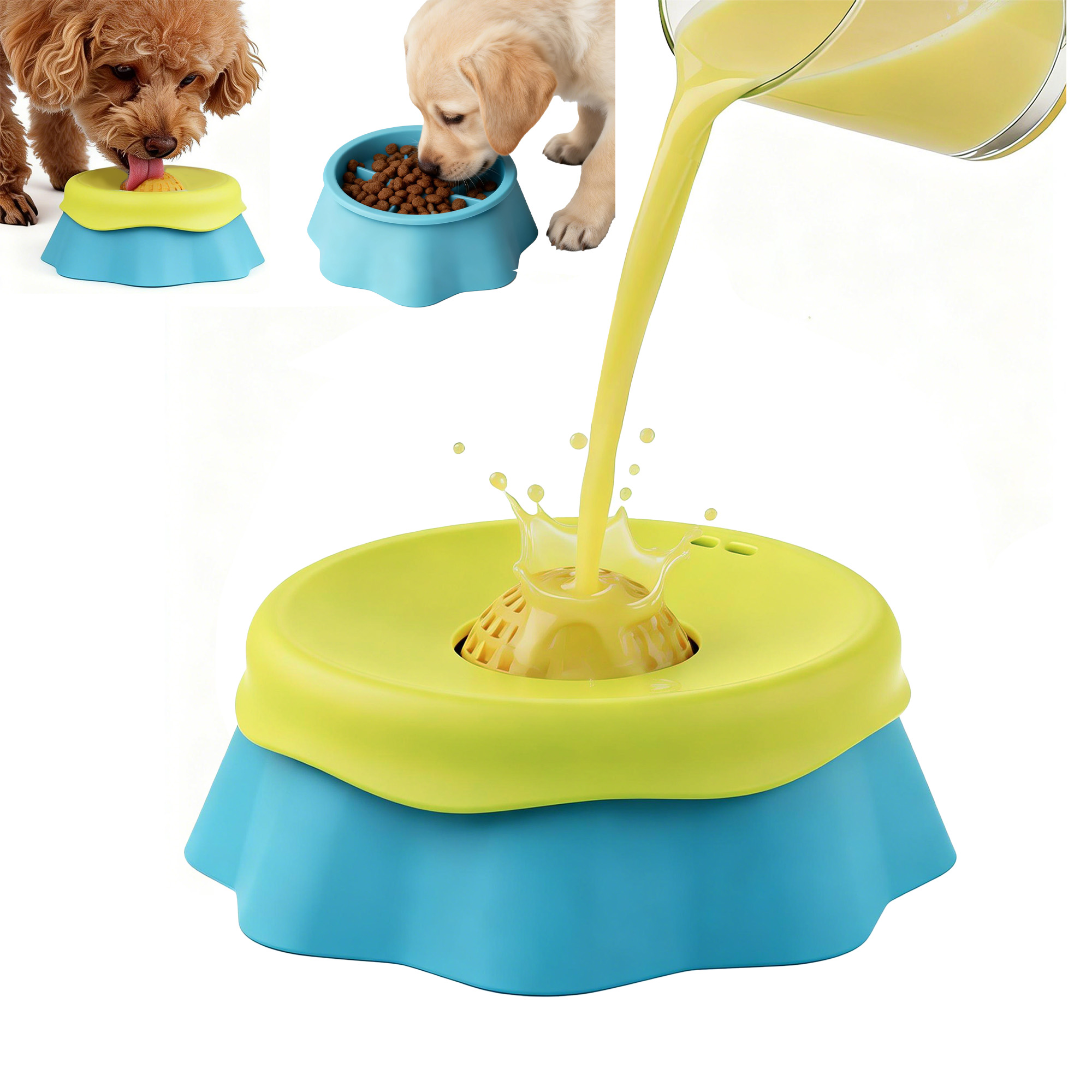 Cuenco Lamedor para Perros, Co - Dog Puzzle Feeder Toy reseña y precio