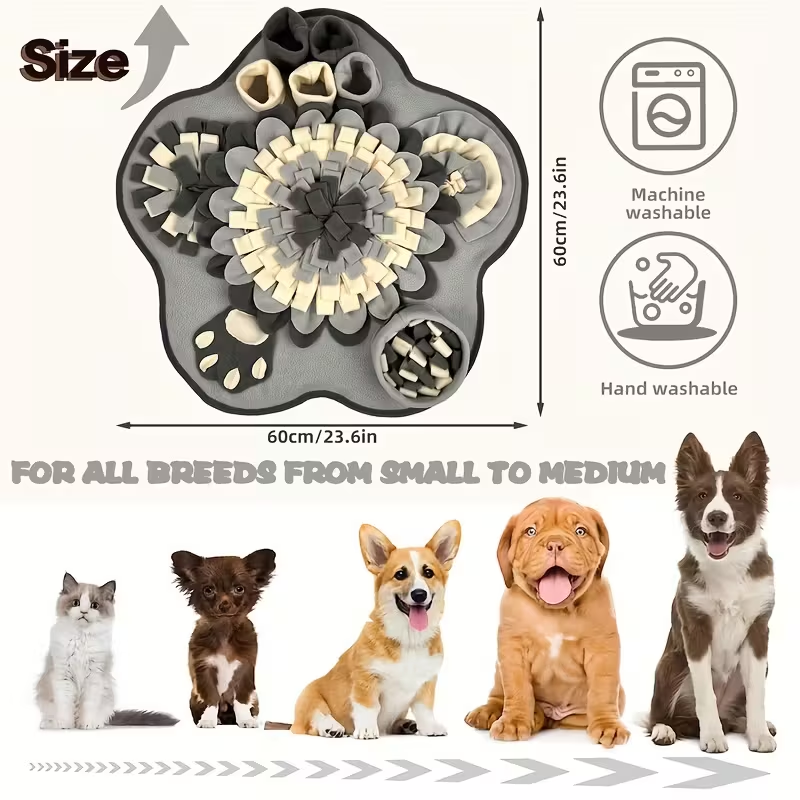 Alfombra olfativa interactiva  - Snuffle Mat For Dogs reseña y precio