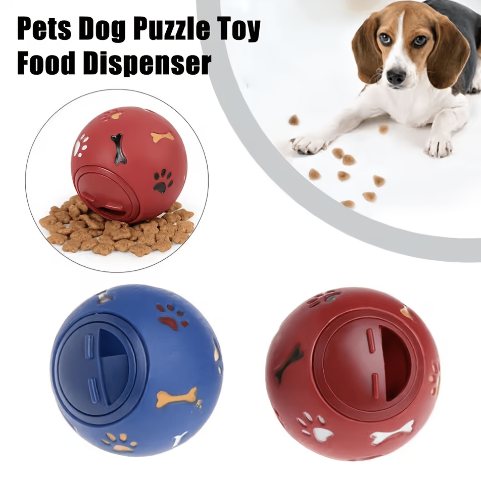 Pelota Dispensadora de Comida  - Rubber Treat Dispensing Dog Toy reseña y precio